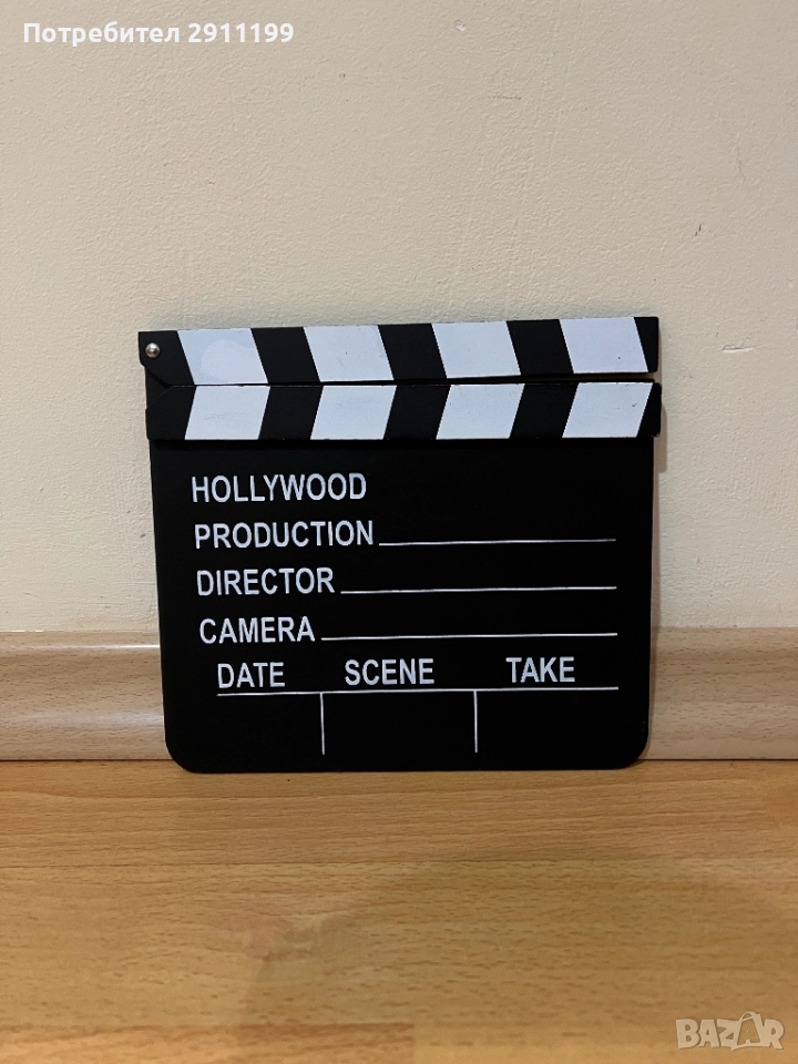 Филмова / режисьорска клапа, снимка 1