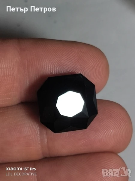 черен турмалин- 28.75 ct, снимка 1