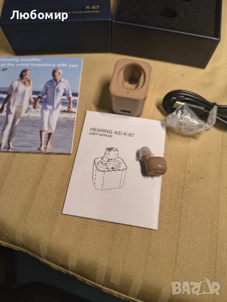 Акумулаторен слухов апарат Staetas k-87, снимка 1
