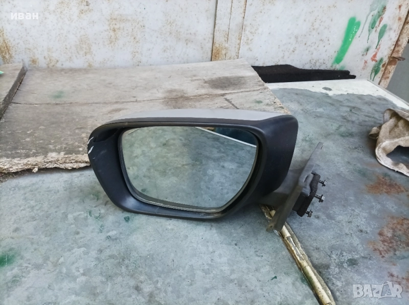Ляво Ел огледало за Мазда 5. 2005 год. сиво., снимка 1