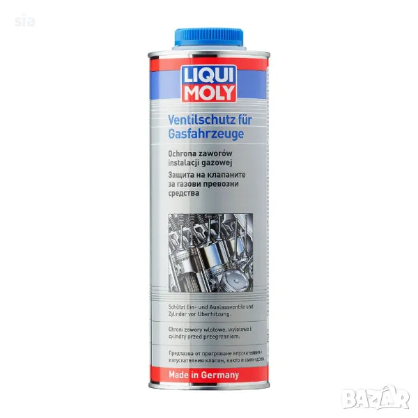 Добавка за защита на клапани на автомобили с газови уредби Liqui Moly 1 л. , снимка 1