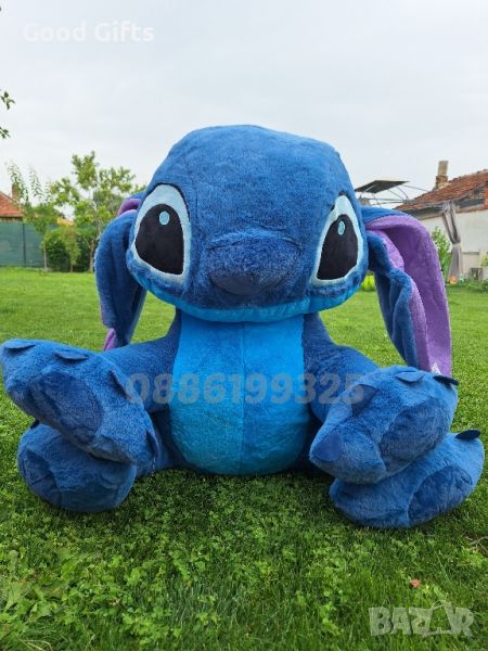 Голяма плюшена играчка Стич, от Лило и Стич, Stich, снимка 1