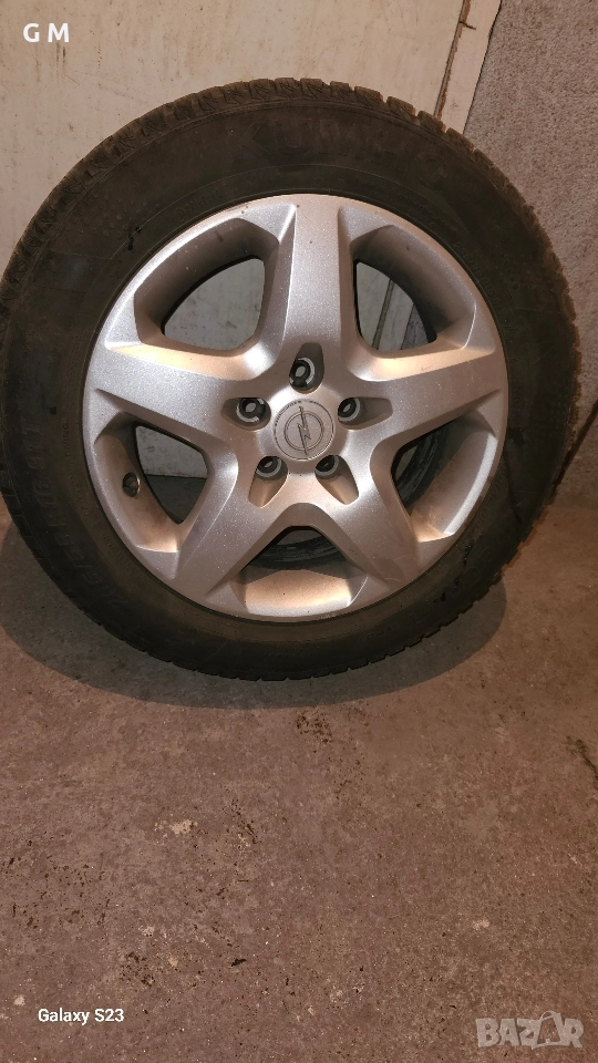 Джанти със зимни гуми Kumho 205 55 16, снимка 1
