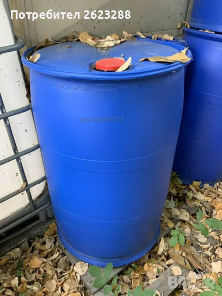 Бидони 220 L с два отвора, снимка 1