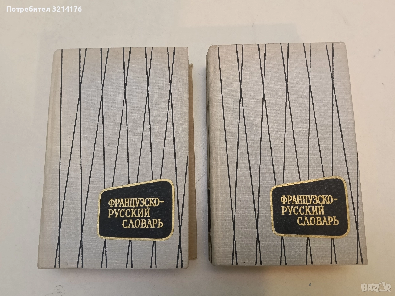 Французско-русский словарь - Варвара Потоцкая, Наталия Потоцкая (1974), снимка 1