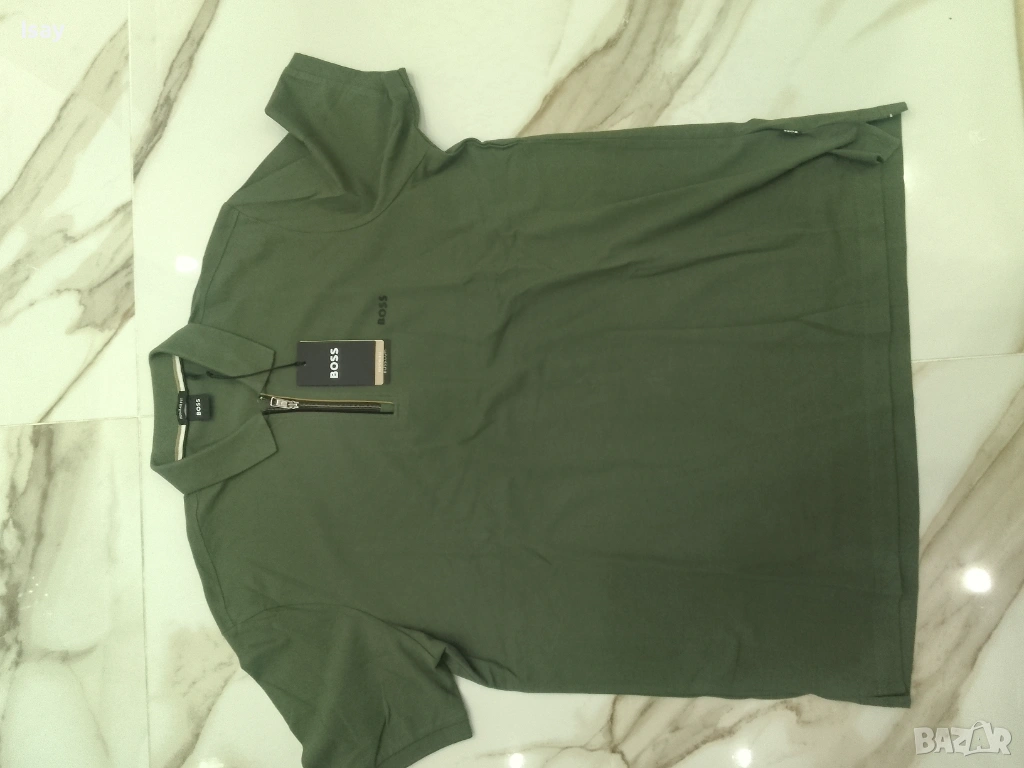 Мъжка тениска Хуго БОСС 3ХЛ последен адрес , снимка 1