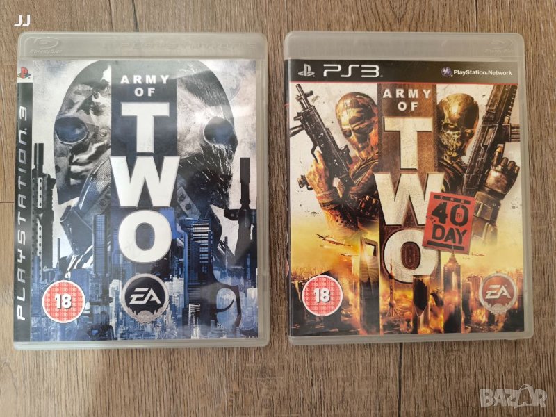 Army of Two 15лв. и Army of Two 40th day 15лв. Игра за Playstation 3 Ps3, снимка 1