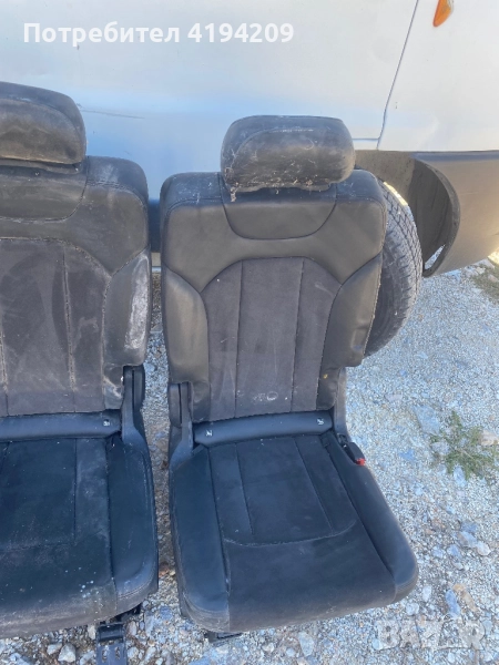 Q7 2017 г заден ред седалки 250 лв , снимка 1