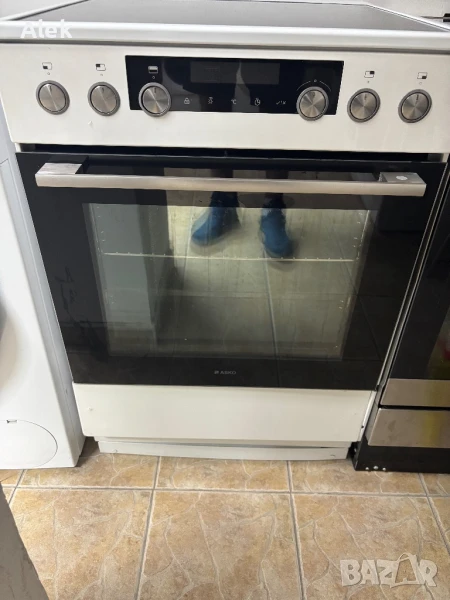 Готварска печка с фурна ASKO като нова, снимка 1