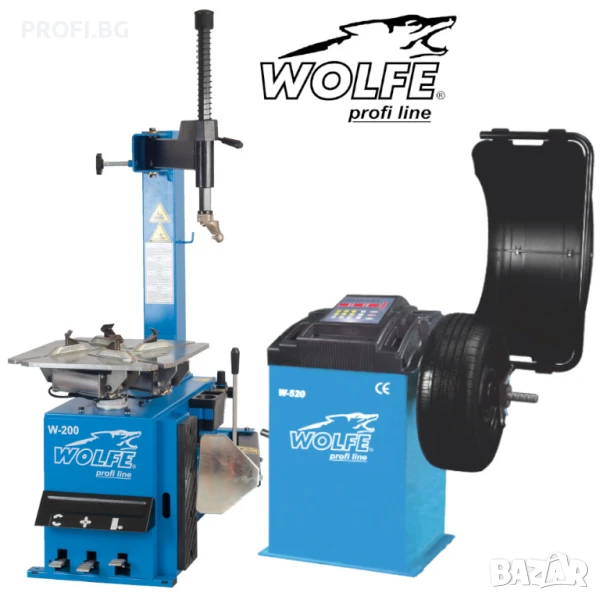 Баланс машина и монтаж демонтаж машина за гуми до 24", снимка 1