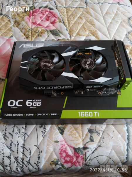 Продавам GTX 1660TI Видео карта, снимка 1