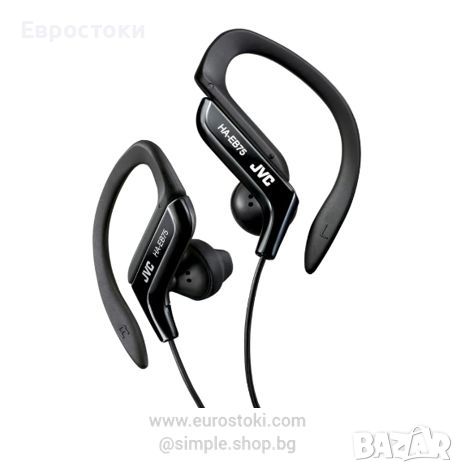 Слушалки JVC Sport HA-EB75, спортни слушалки Ear-Clip , снимка 1