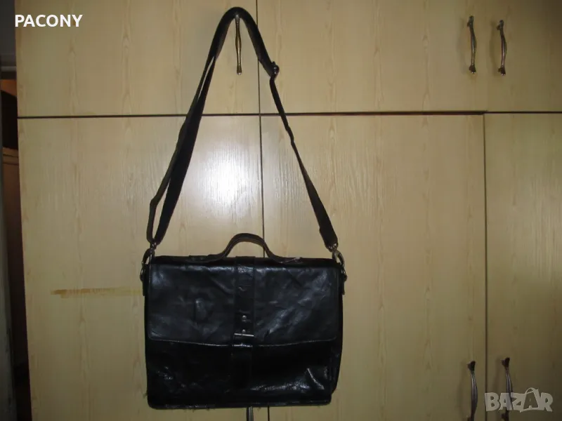 бизнес чанта - естествена кожа - перфектна, снимка 1