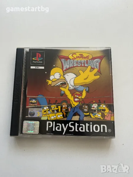 The Simpsons Wrestling за PS1, снимка 1