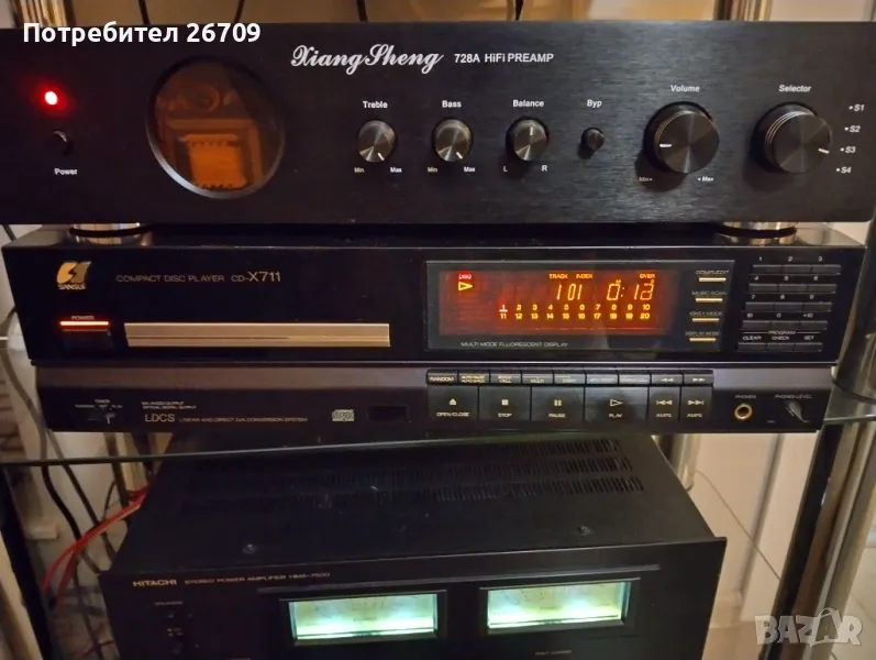 Cd плейър Sansui cd- X711, снимка 1