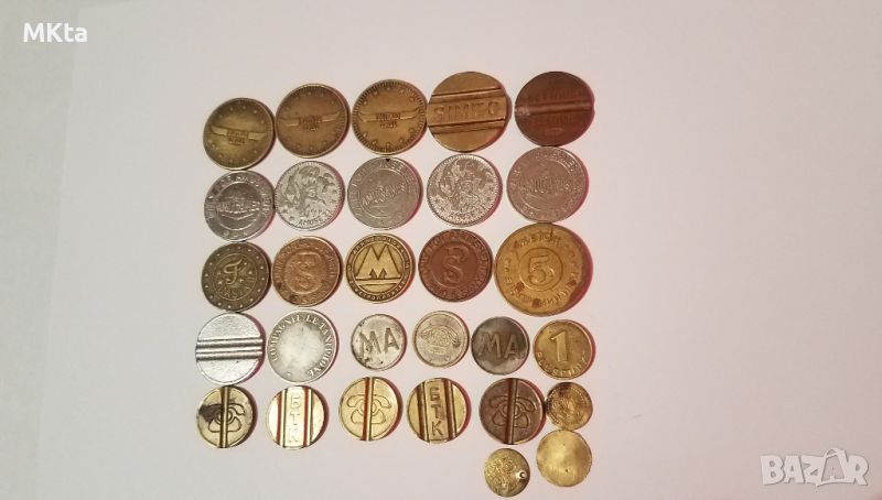 Лот монети и жетони, снимка 1