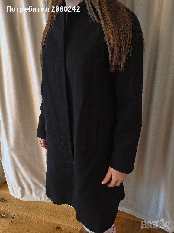 Дамско палто със съдържание на вълна, снимка 1