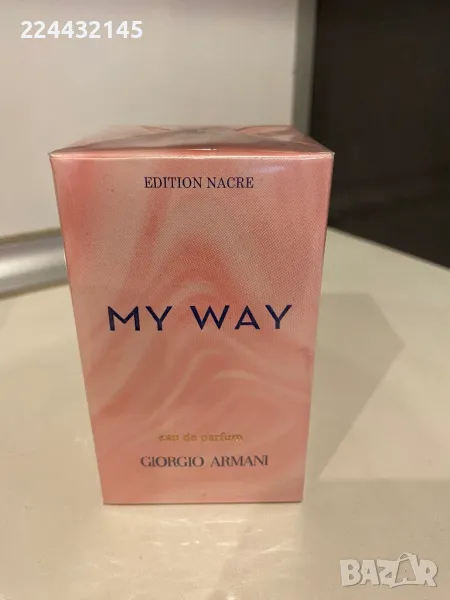 Armani My Way Edition Nacre 100ml EDP Barcod , снимка 1