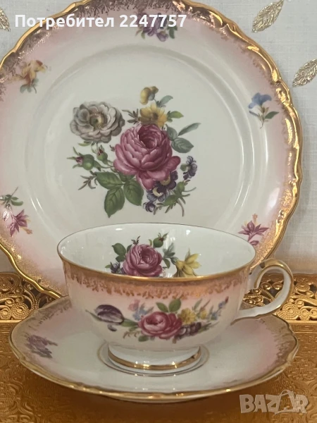 Троен сет порцелан Winterling, снимка 1