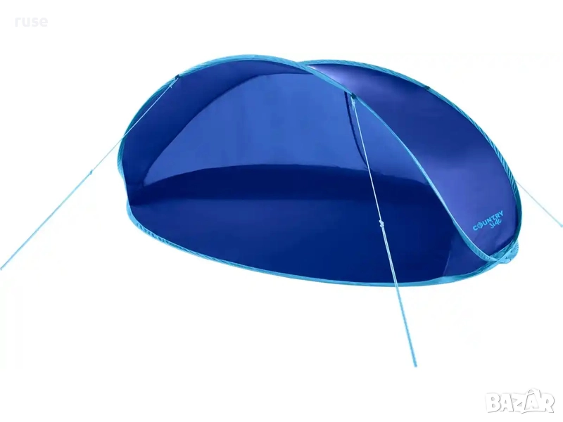 НОВА! Плажна палатка тента саморазгъваща Pop-up 180x125x83см , снимка 1