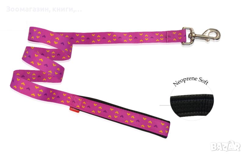 Повод за куче XS и S Pet Interest Motivo Rosa Leash with Neoprene, снимка 1