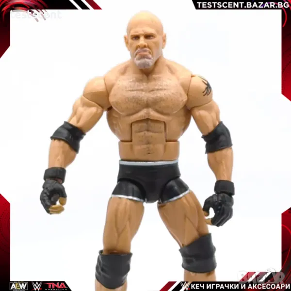 Екшън фигура WWE Bill Goldberg Бил Голдбърг Mattel Elite Series Top Picks, снимка 1