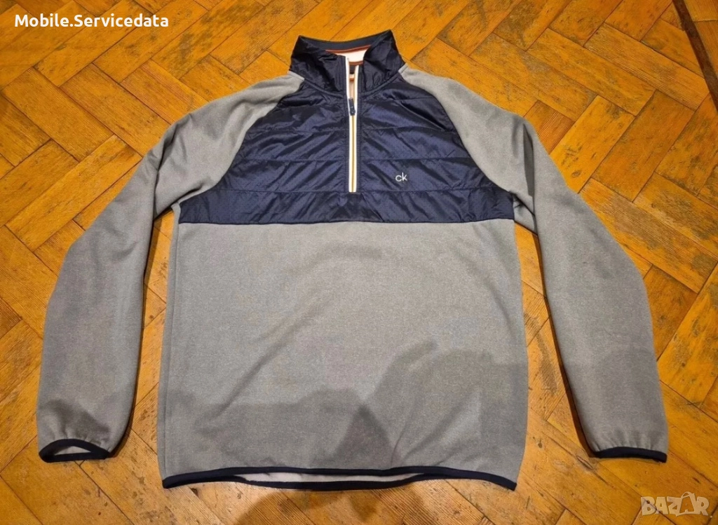 Calvin Klein Golf Half Zip Fleece Pullover, снимка 1