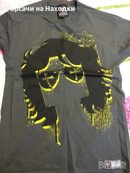 Оригинална мъжка тениска WWE John Morrison Classic Vintage Retro This T-Shirt Changed my Life Grey, снимка 1