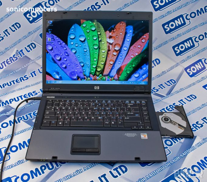Лаптоп HP Compaq 6715s /AMD / 4GB RAM / 120GB HDD /DVD-RW / 15,6", снимка 1