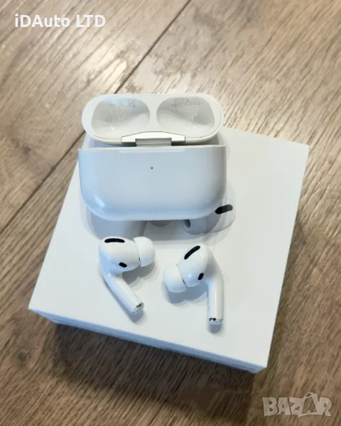 Apple AirPods Pro Слушалки безжични MagSafe Charging Case, епъл, снимка 1