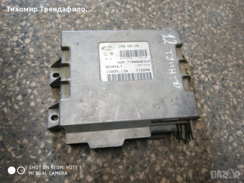 ECU RENAULT TWINGO 1.2 MAGNETI MARELLI IAW 6R.20, IAW6R20, 7700860324, 16085.134, 7700874630, снимка 1