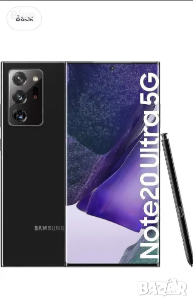 💝 Samsung Galaxy Note 20 Ultra, Dual SIM, 256GB, 12GB RAM, 5G, Mystic Black + Безплатна доставка!, снимка 1