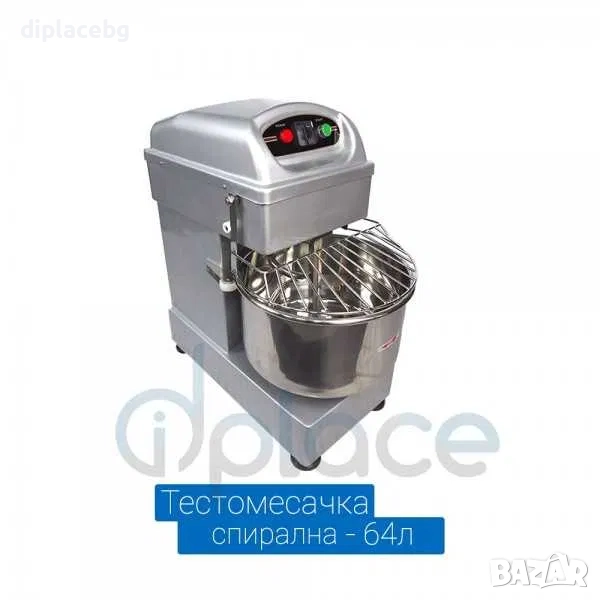 Тестомесачка 60л - спирална, снимка 1