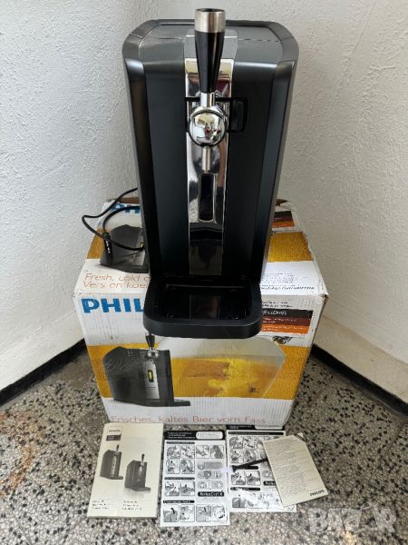 Машина/Автомат за Бира Philips PerfectDraft HD3720/25, LCD Дисплей, 30 Дни Прясна и 3°C Студена!, снимка 1