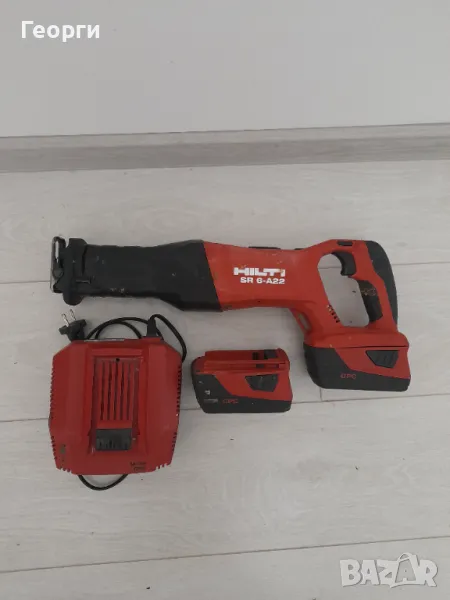 Hilti SR 6-A22 саблен/реципрочен трион, снимка 1