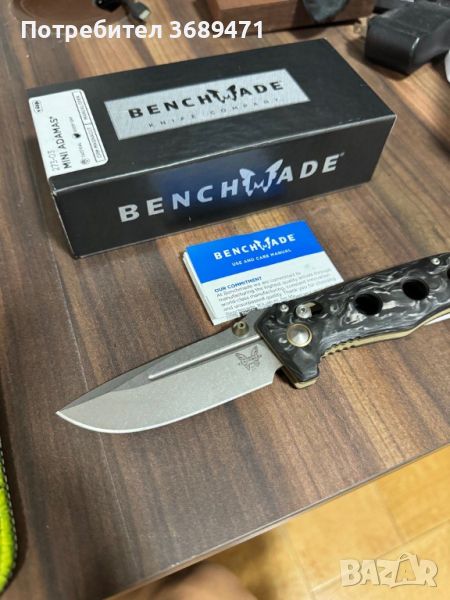 Сгъваем нож Benchmade Mini Adamas, снимка 1