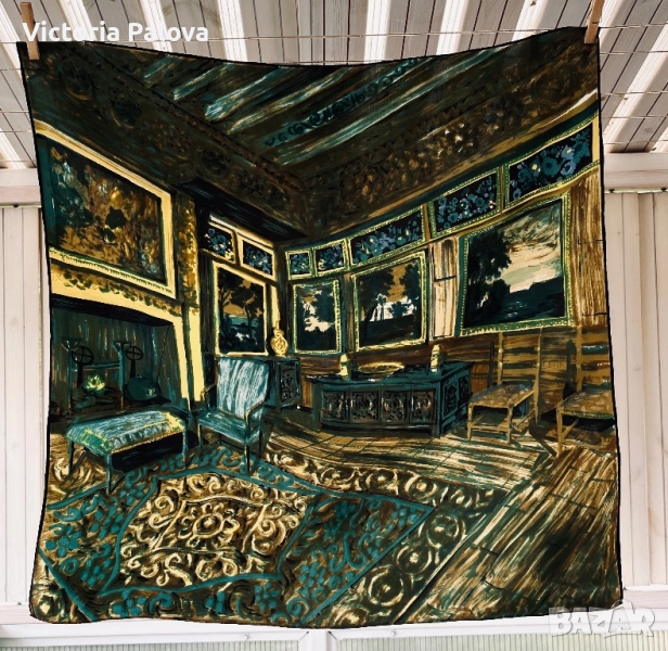 Винтидж шал- картина колекционерска находка, снимка 1