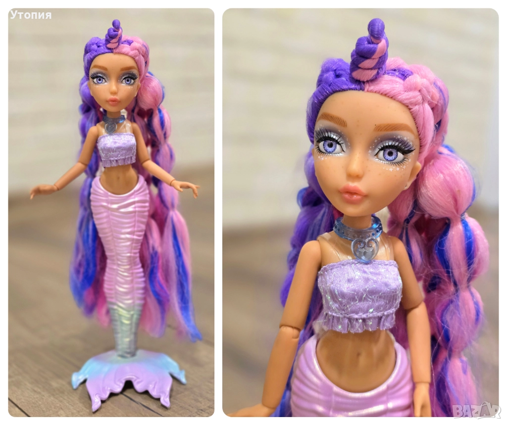 MGA Mermaze Mermaidz Kishiko - Кукла русалка, снимка 1