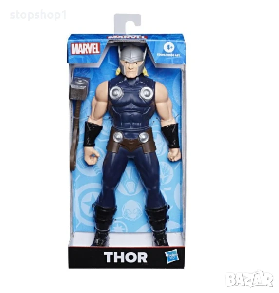 Фигурка на Тор от Marvel Avengers, мащаб 9,5 инча, дизайн, вдъхновен от комикси, за деца над 4 годин, снимка 1