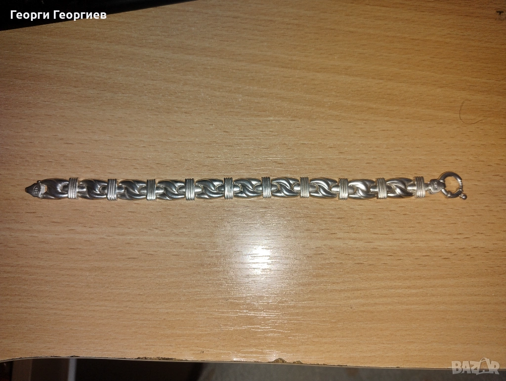 Сребърна гривна 925, снимка 1