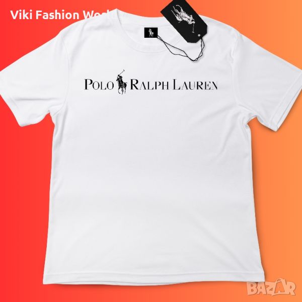POLO Ralph Lauren бяла тениска , тениски в бяло памук, снимка 1
