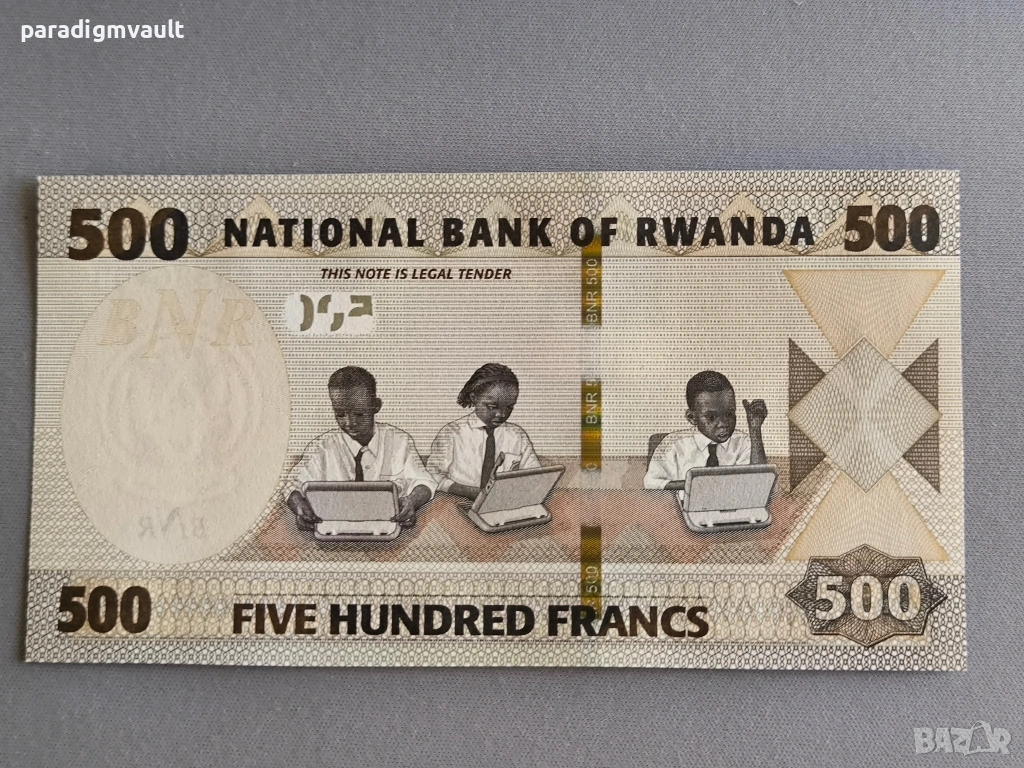 Банкнота - Руанда - 500 франка UNC | 2019г., снимка 1