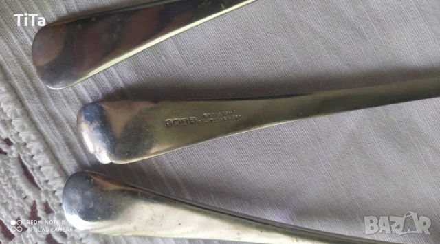 Английски посребрени прибори за сервиране, снимка 14 - Прибори за хранене, готвене и сервиране - 54058177
