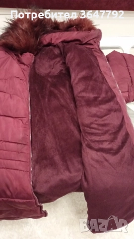 Дамско зимно яке, снимка 4 - Якета - 52674764