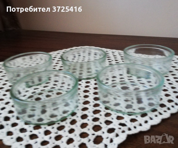 Нови купички за крем карамел, ядки и насипни храни, 7 броя на цена общо 2,86 евро, снимка 2 - Прибори за хранене, готвене и сервиране - 52956732