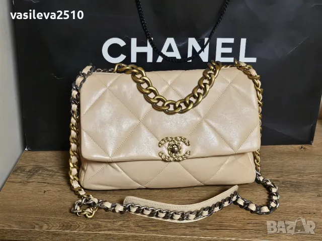 Дамска чанта Chanel , снимка 7 - Чанти - 49293556