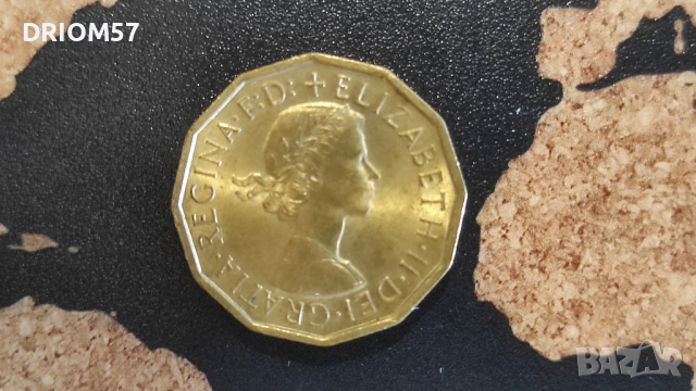 Монети Великобритания-5 бр.› Кралица Елизабет II (1963-1967), снимка 4 - Нумизматика и бонистика - 51474770