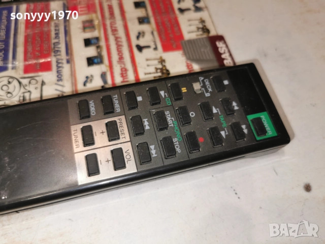 SONY RM-S310 AUDIO REMOTE-ВНОС SWISS 2112251039, снимка 5 - Ресийвъри, усилватели, смесителни пултове - 52863774