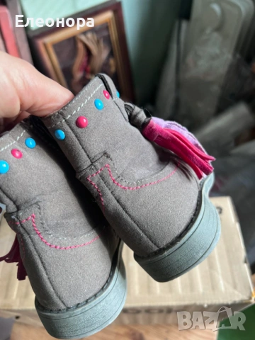 детски велурени боти за момиченце, снимка 3 - Детски боти и ботуши - 53492376