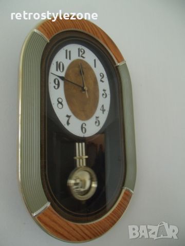 № 7487 стар стенен часовник - Atlanta   , снимка 4 - Други ценни предмети - 45407433